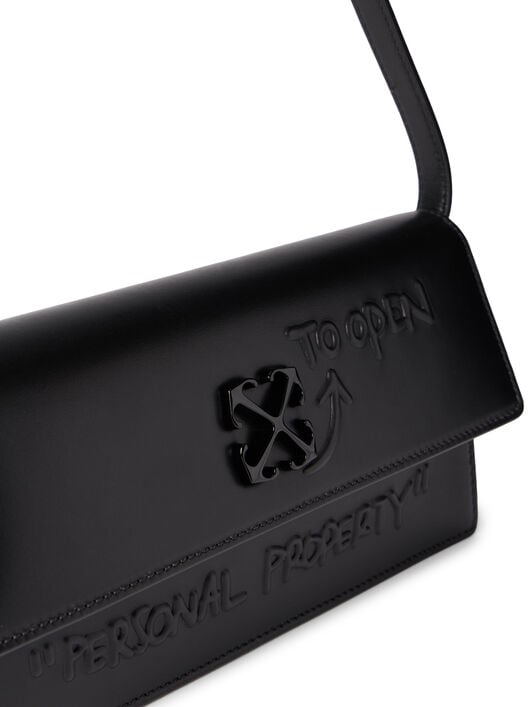 Jitney 1.0 Quote3D Bag OFF WHITE Jitney 1.0 Quote3D Bag BLACK - BLACK OWNN172C99LEA003