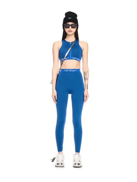 OFF WHITE LOGOBAND ZIPPED ROWING TOP  OWVO056F24JER001