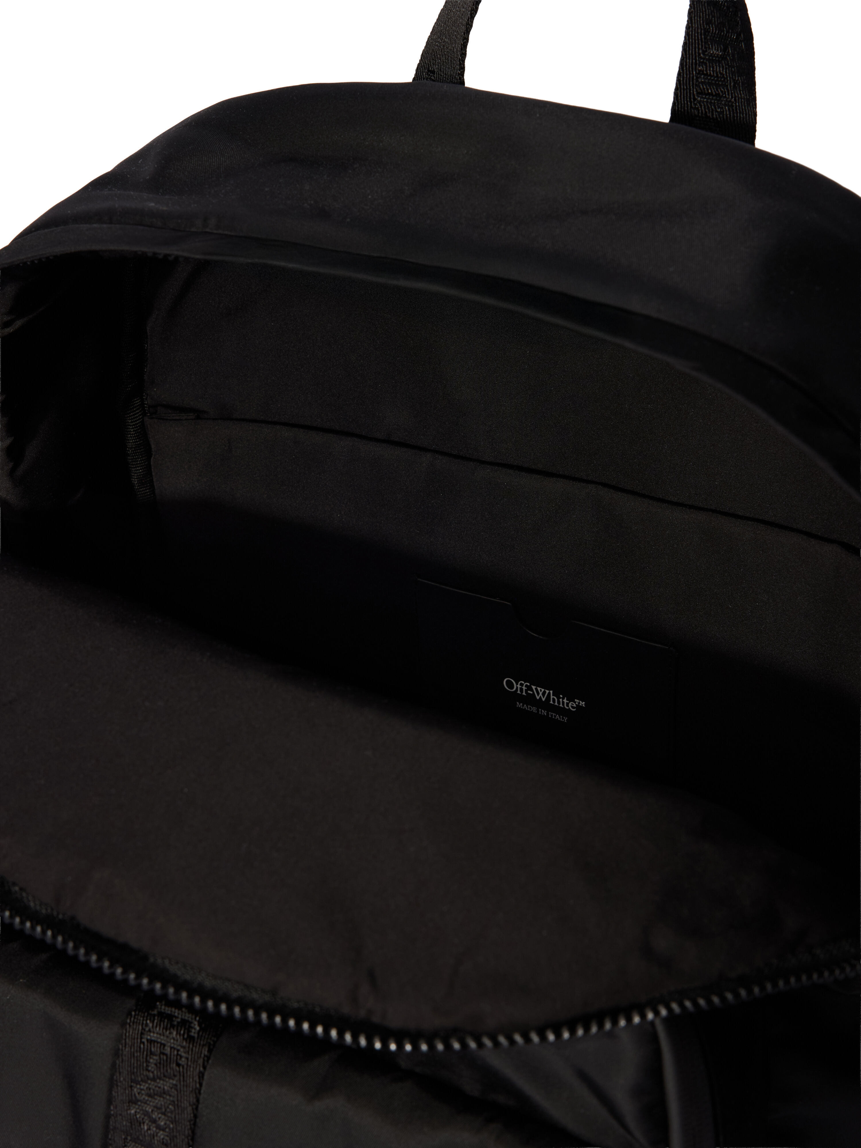 OFF WHITE Outdoor Round Backpack BLACK - NO COLOR OMNB125C99FAB001