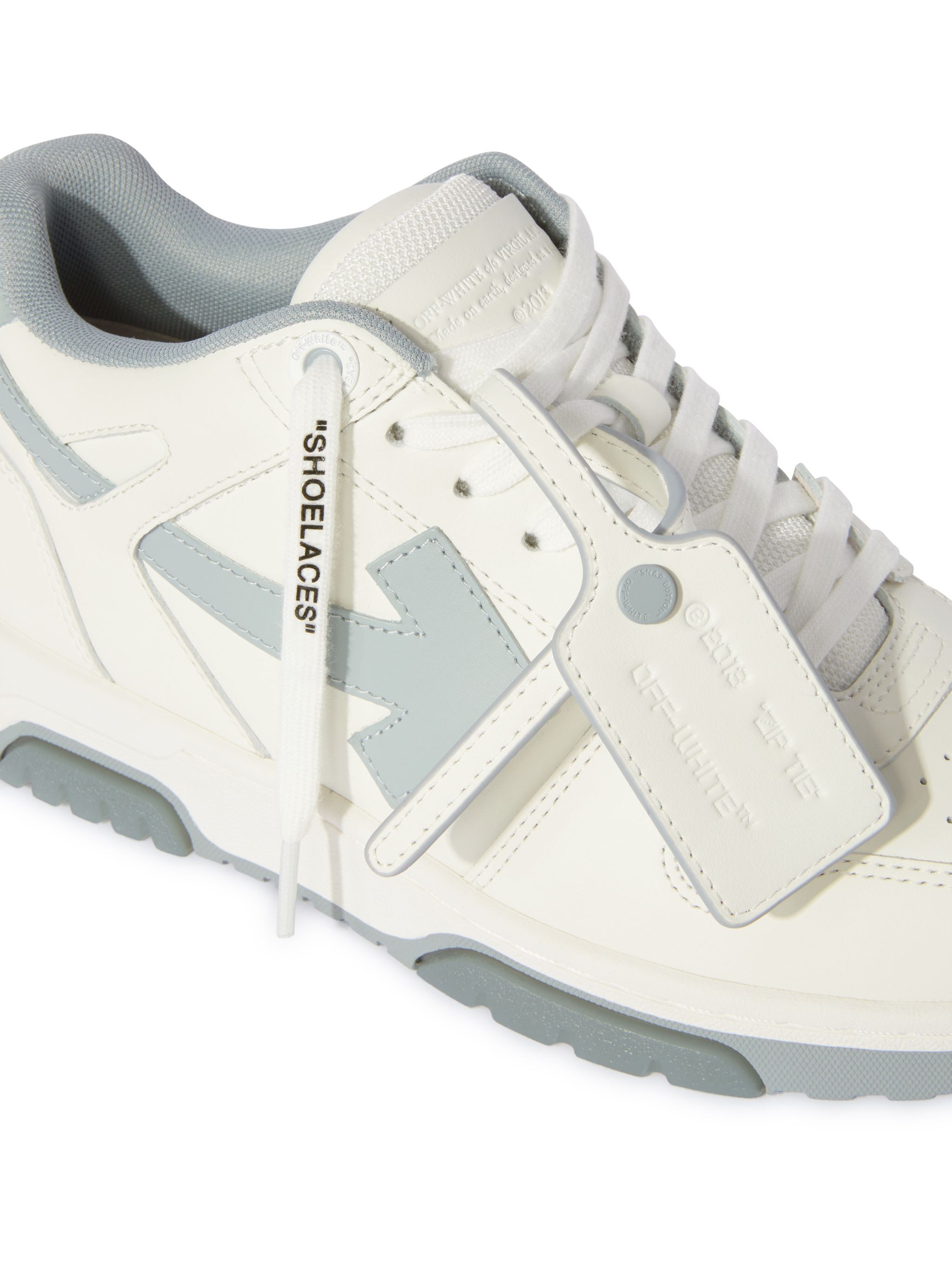 OFF WHITE Sneakers Out Of Office Bianco/Grigio Chiaro BIANCO OWIA259S25LEA001