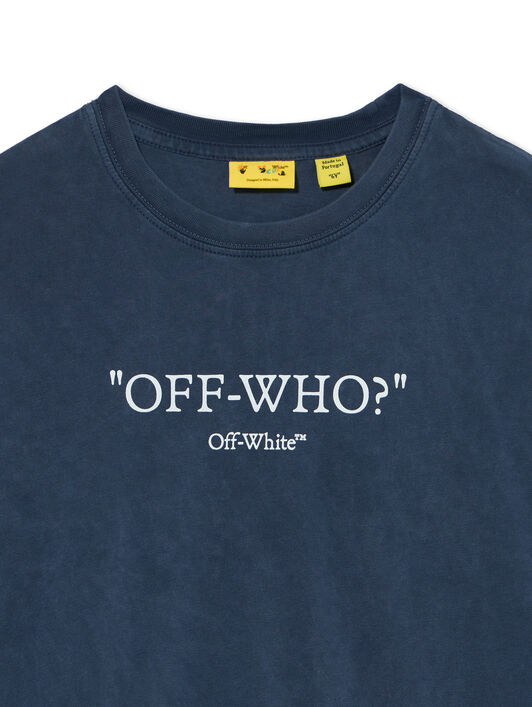 OFF WHITE Multilogo Oversized T-Shirt BLUE NIGHTS 44BAA019F26J007