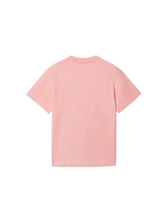 OFF WHITE Big Bookish T-Shirt PINK OGAA001S25JER001