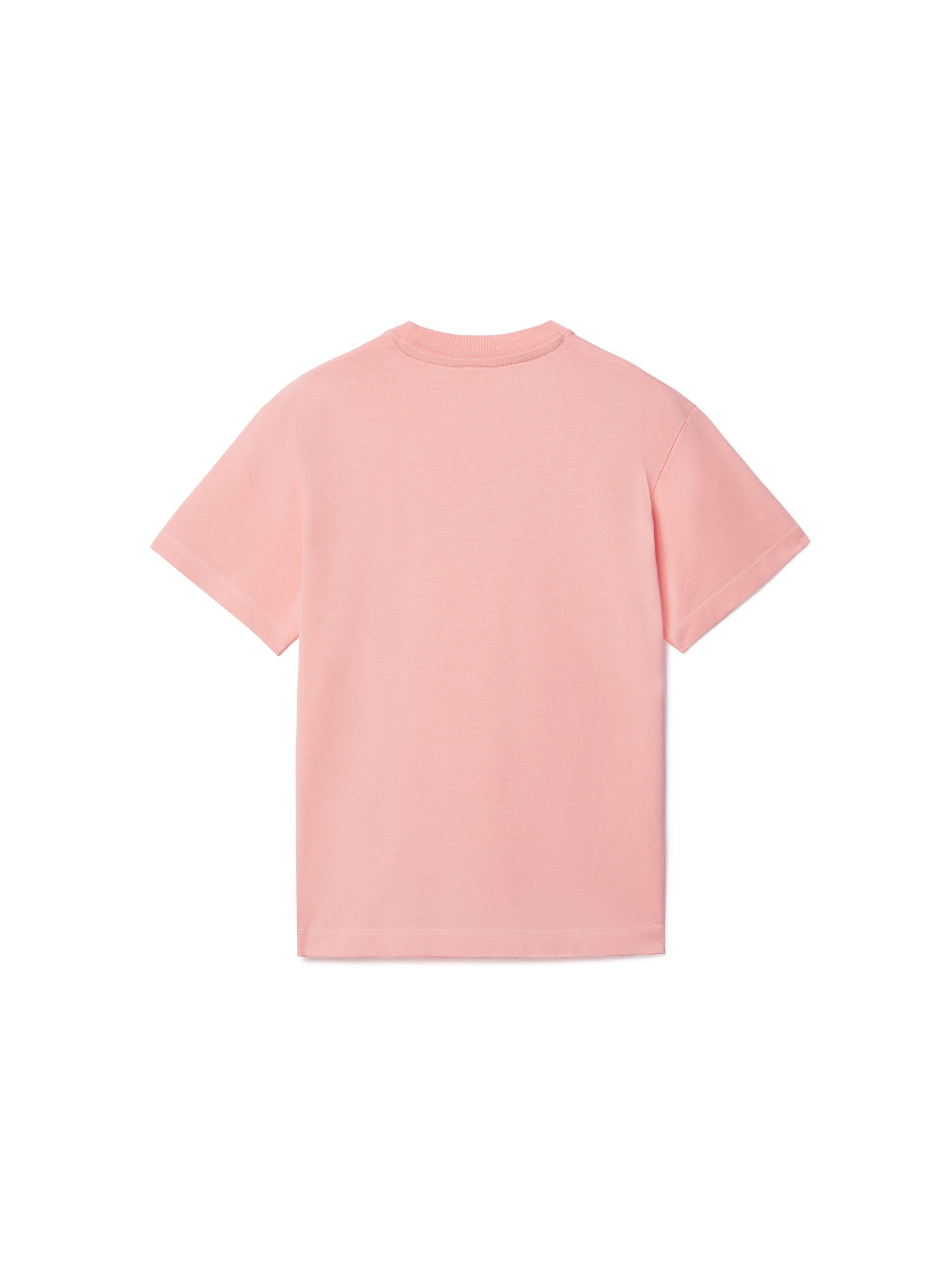 OFF WHITE Big Bookish T-Shirt PINK OGAA001S25JER001