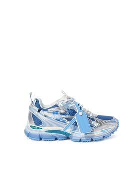 OFF WHITE Silver/Blue Be Right Back BLACK OWIA288C99FAB001