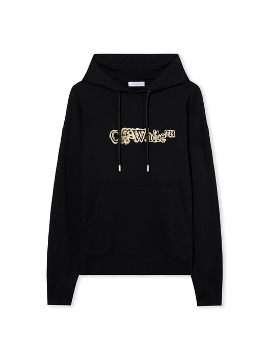 Cloudy Arrow Skate Hoodie OFF WHITE Cloudy Arrow Skate Hoodie BLACK - DOUBLE CREAM OMBB085F25FLE00L