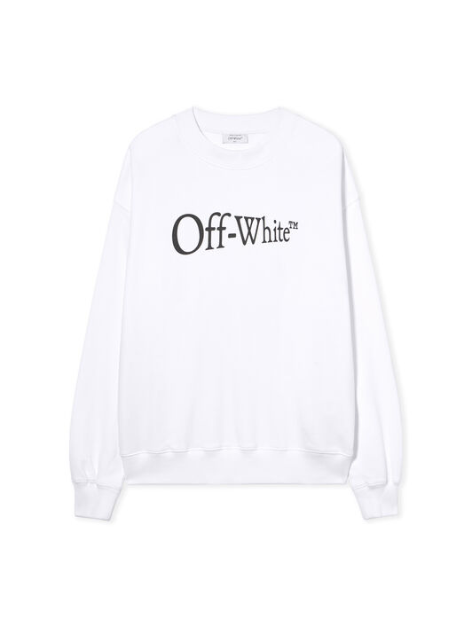 Run Arrow Skate Crewneck Sweatshirt OFF WHITE Run Arrow Skate Crewneck Sweatshirt WHITE - BLACK OMBA054F25FLE005