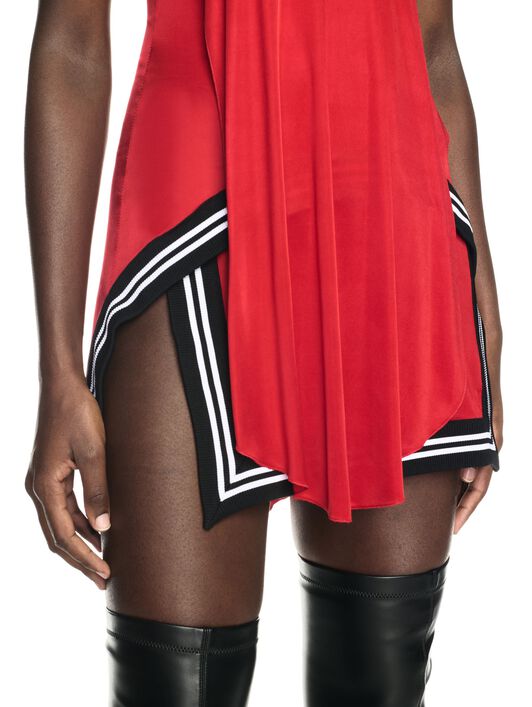 Rotes Sierraleone-Minikleid OFF WHITE Rotes Sierraleone-Minikleid ROT OWDB536W24JER001
