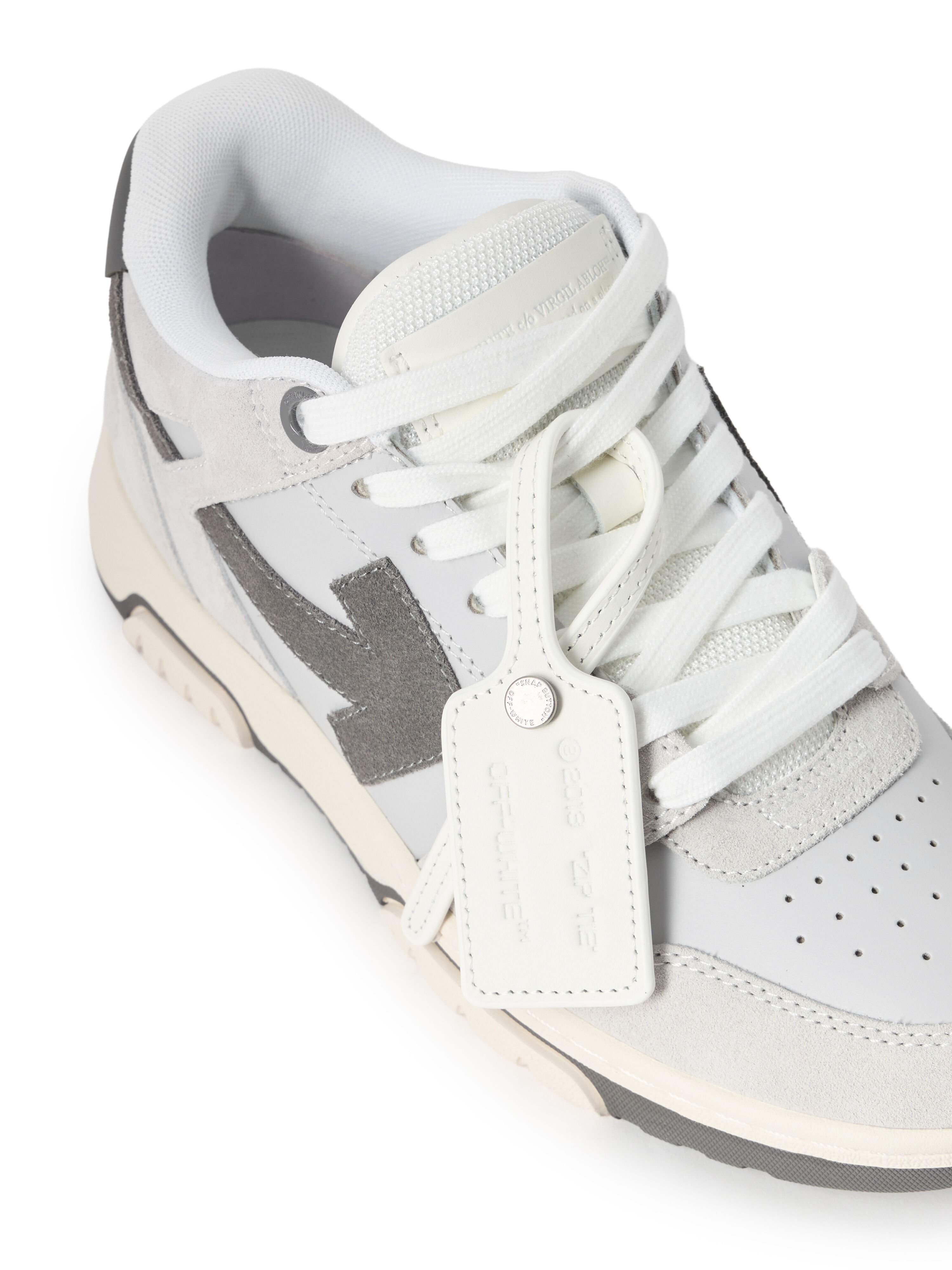 OFF WHITE Out Of Office Sneakers MEDIUM GREY - DARK GREY OWIA259F25LEA005