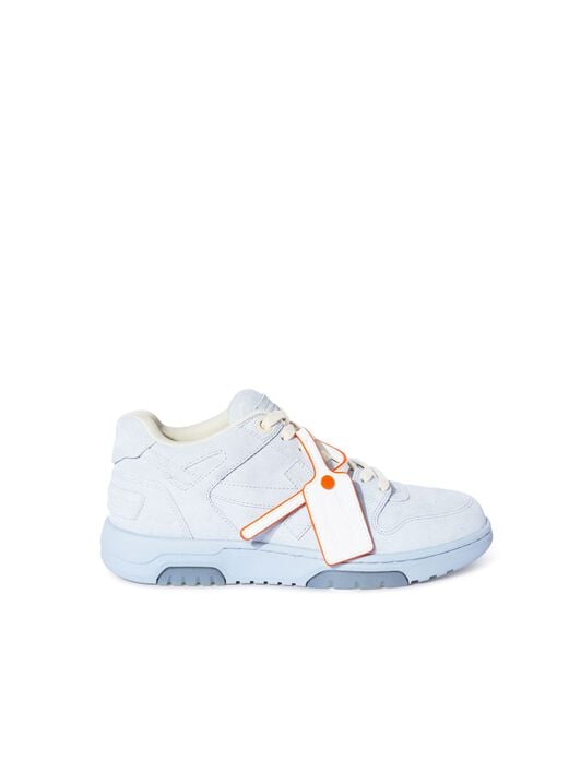 Light Blue Out Of Office Full Suede OFF WHITE Light Blue Out Of Office Full Suede BLUE OMIA189C99LEA017