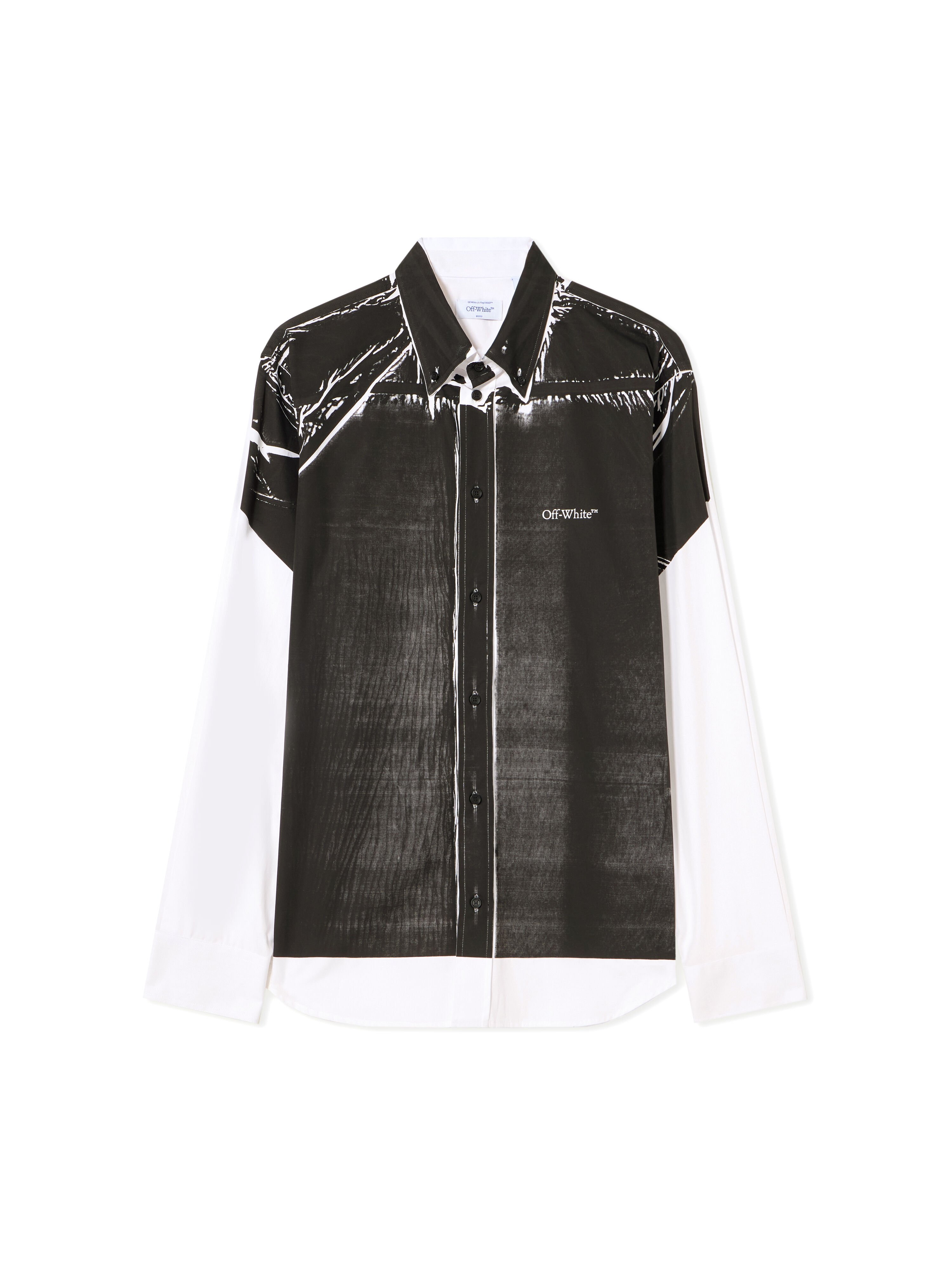 Negative Bookish Regular Shirt OFF WHITE Negative Bookish Regular Shirt WHITE 44MGE04MF26F002
