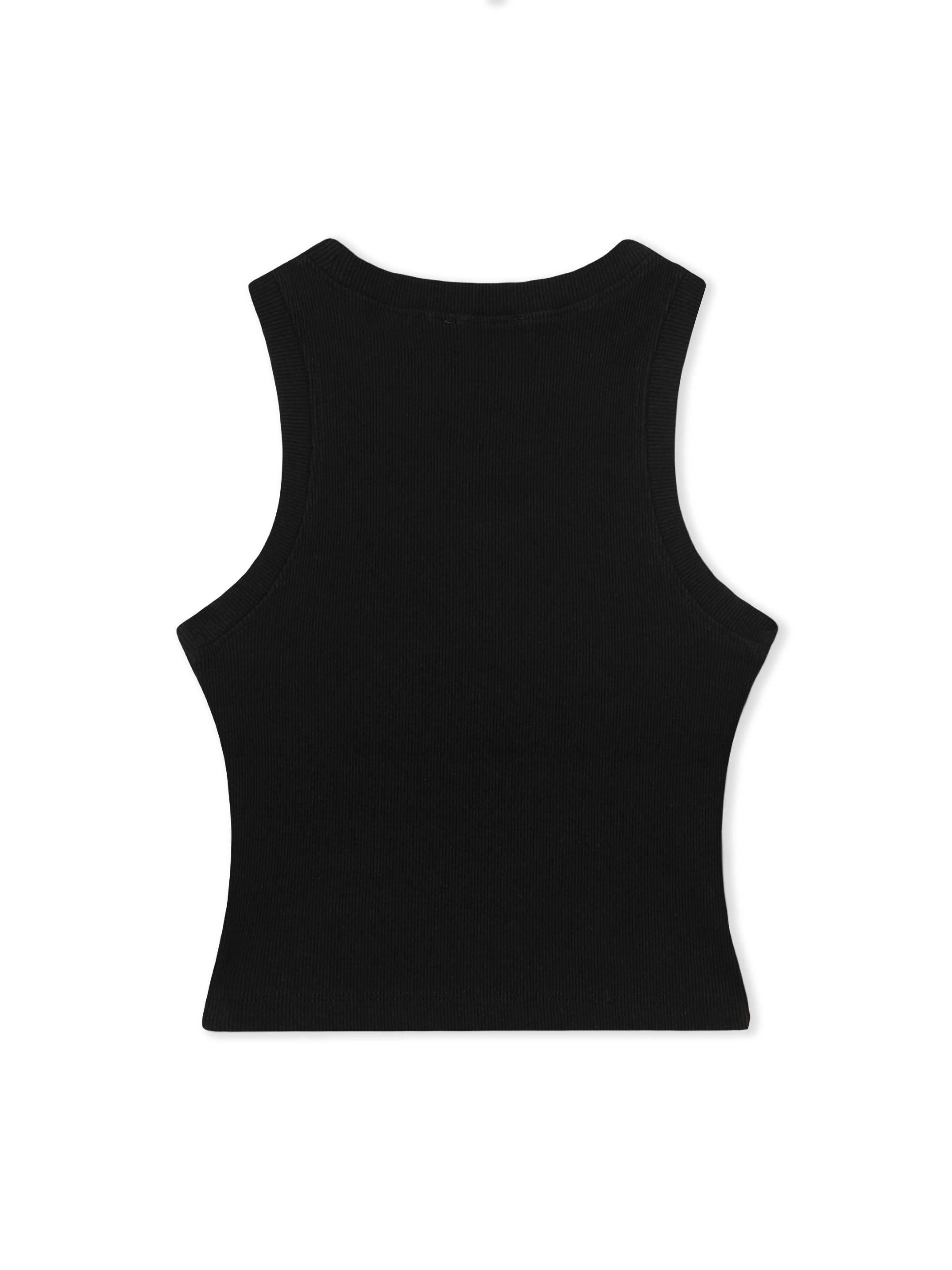 LAB L/AB Crop Tank Top Black Night LABF2639A00033T