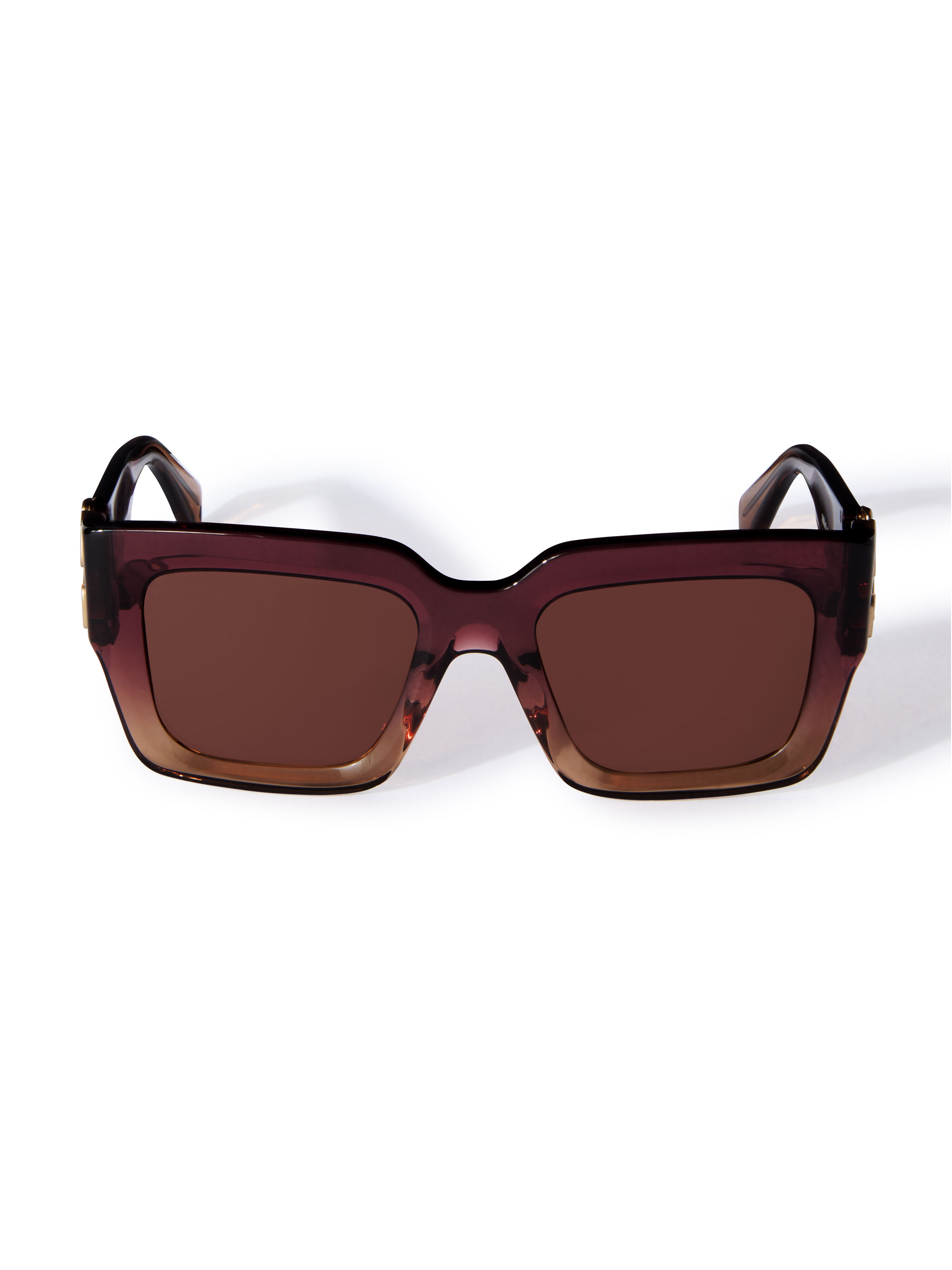 OFF WHITE Mystic Sunglasses Gradient Burgundy/Nude BURGUNDY OERI14DS25PLA002