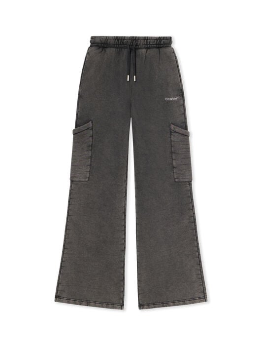Bookish Cargo Sweatpants OFF WHITE Bookish Cargo Sweatpants MARBLE BLACK-WHITE OWCH025F25FLE002