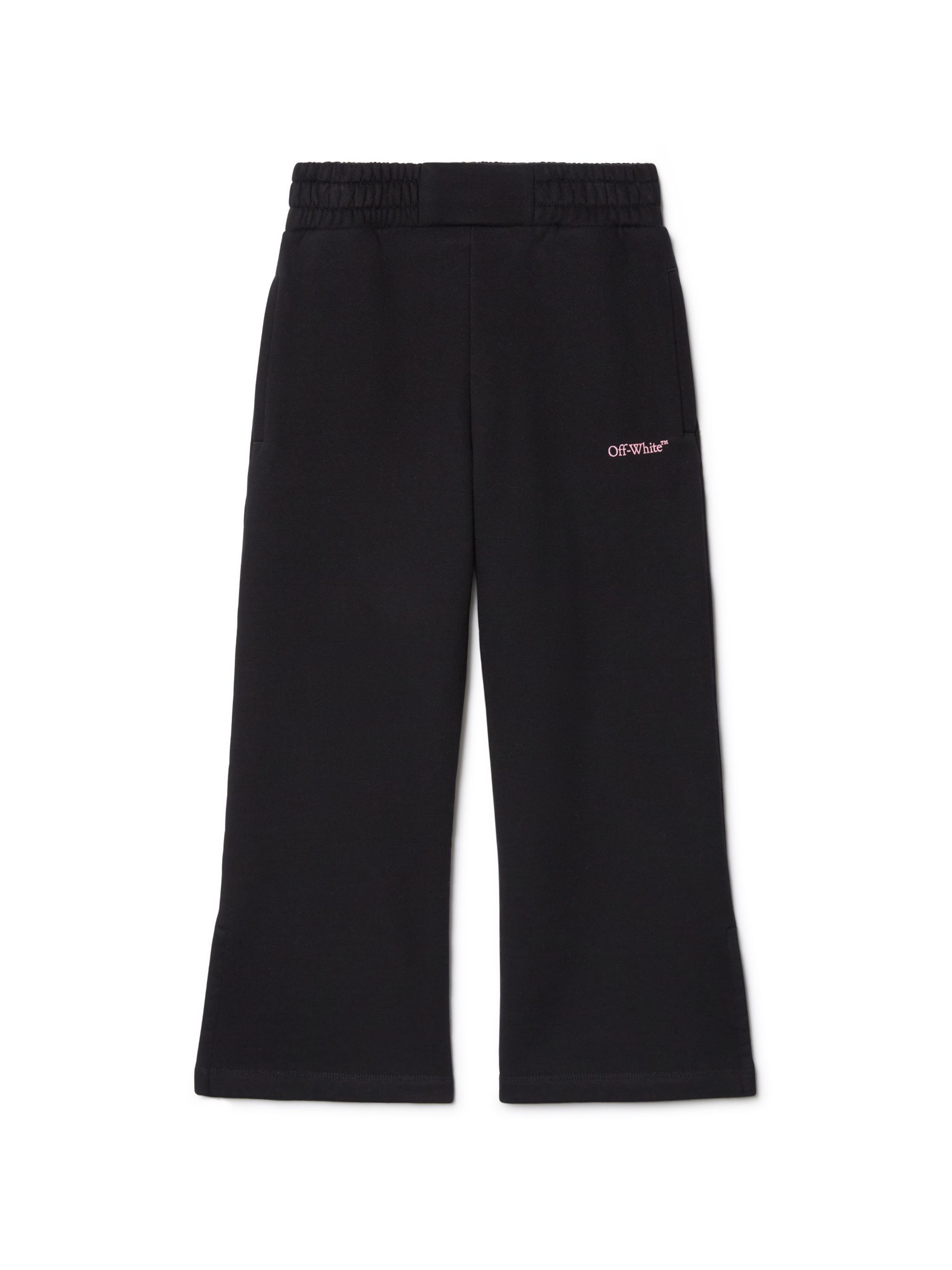 OFF WHITE schwarze hose mit weitem bein SCHWARZ OGCH00AF24FLE001