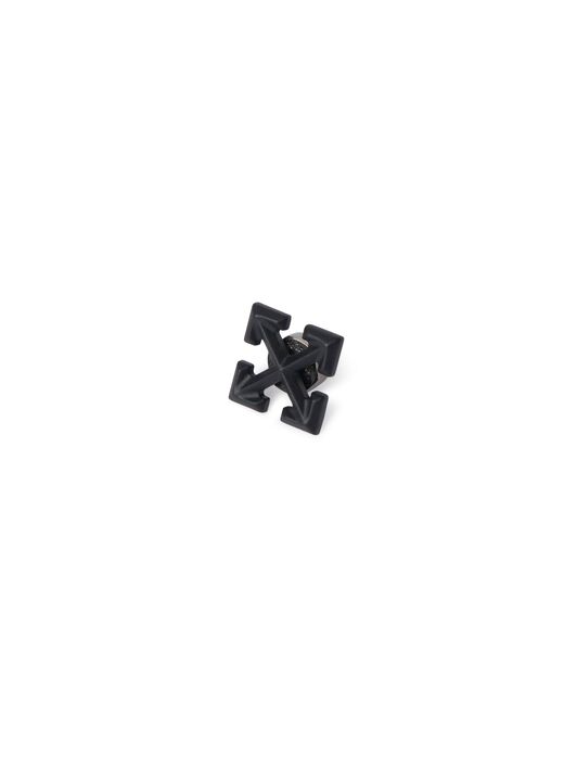 OFF WHITE Black Arrow Mono Earring BLACK OMOD11FC99MET001