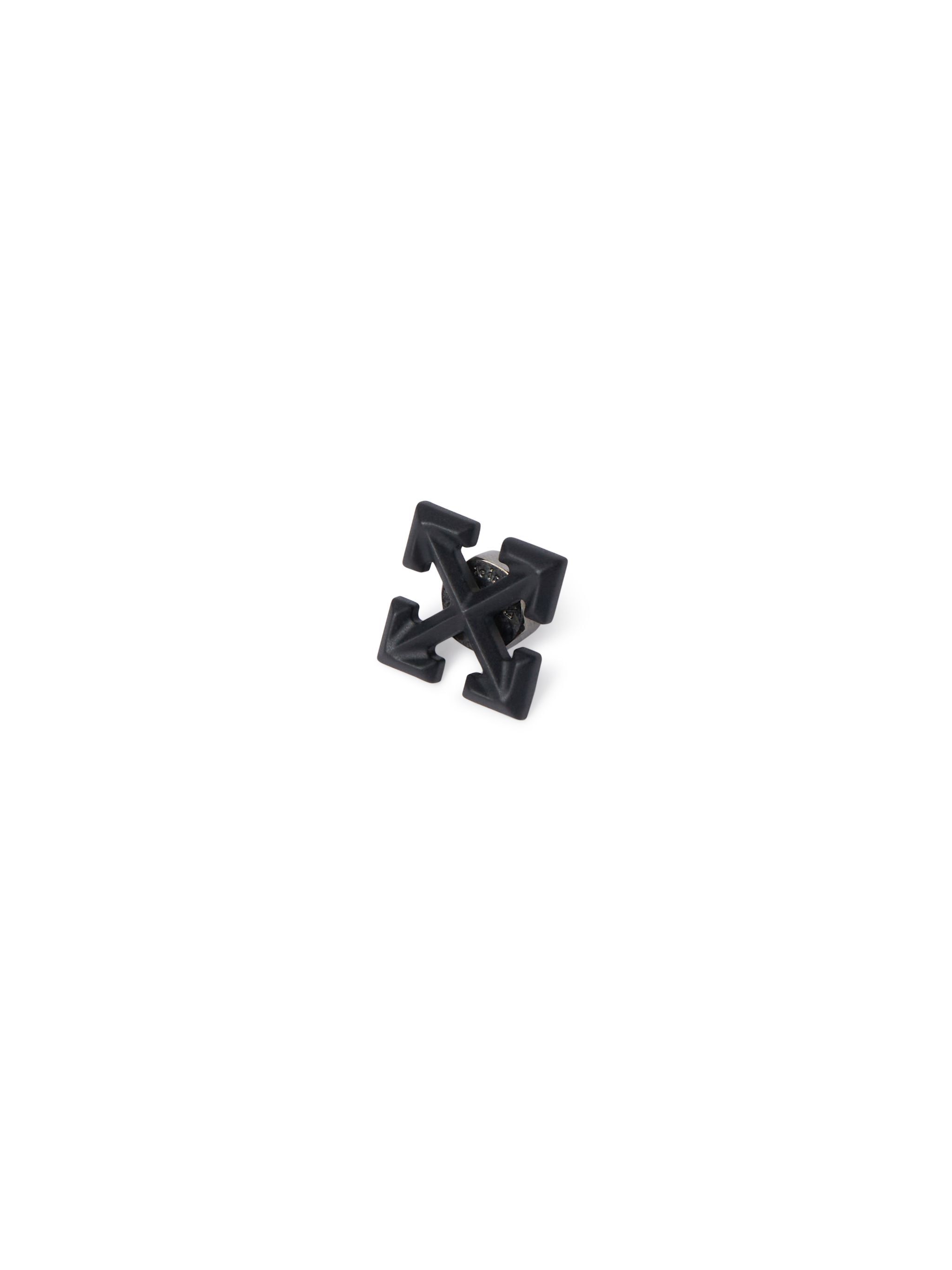 OFF WHITE Black Arrow Mono Earring BLACK OMOD11FC99MET001