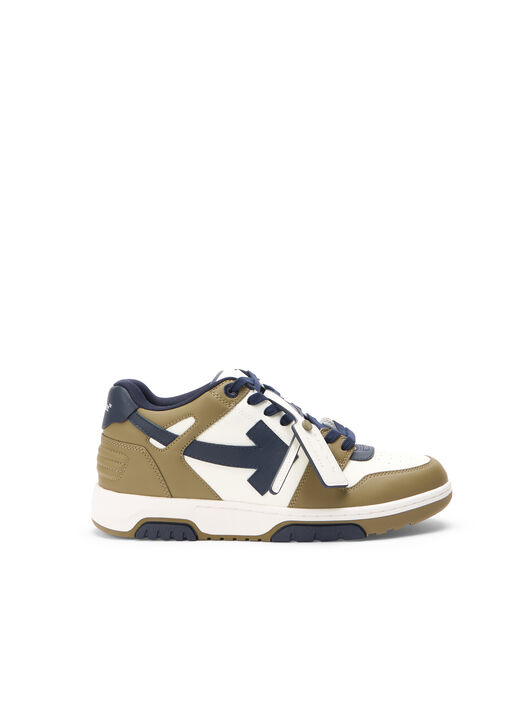 OFF WHITE Sneakers Out Of Office KAKI - DARK BLUE OMIA189S26LEA003