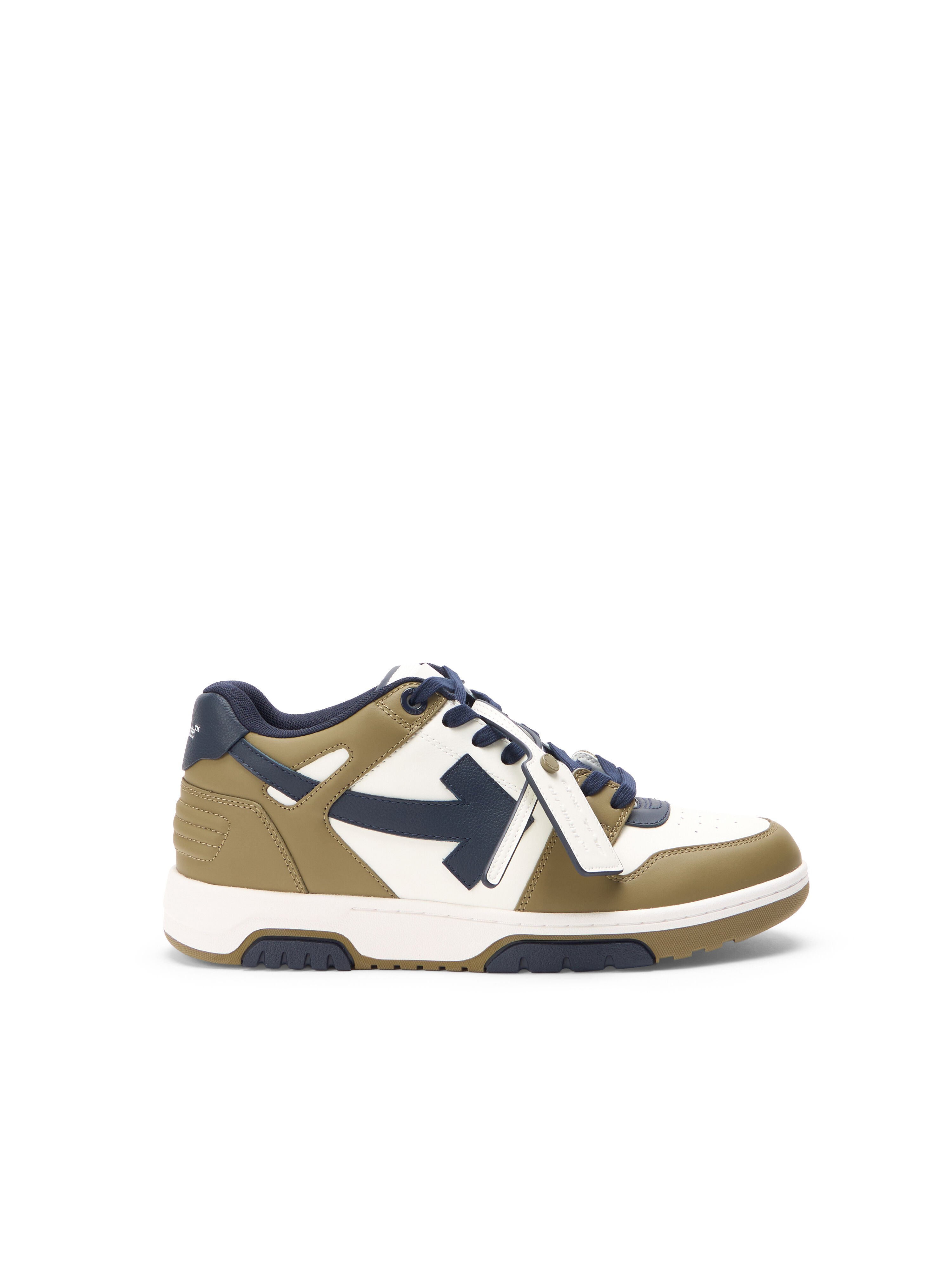 OFF WHITE Sneakers Out Of Office KAKI - DARK BLUE OMIA189S26LEA003