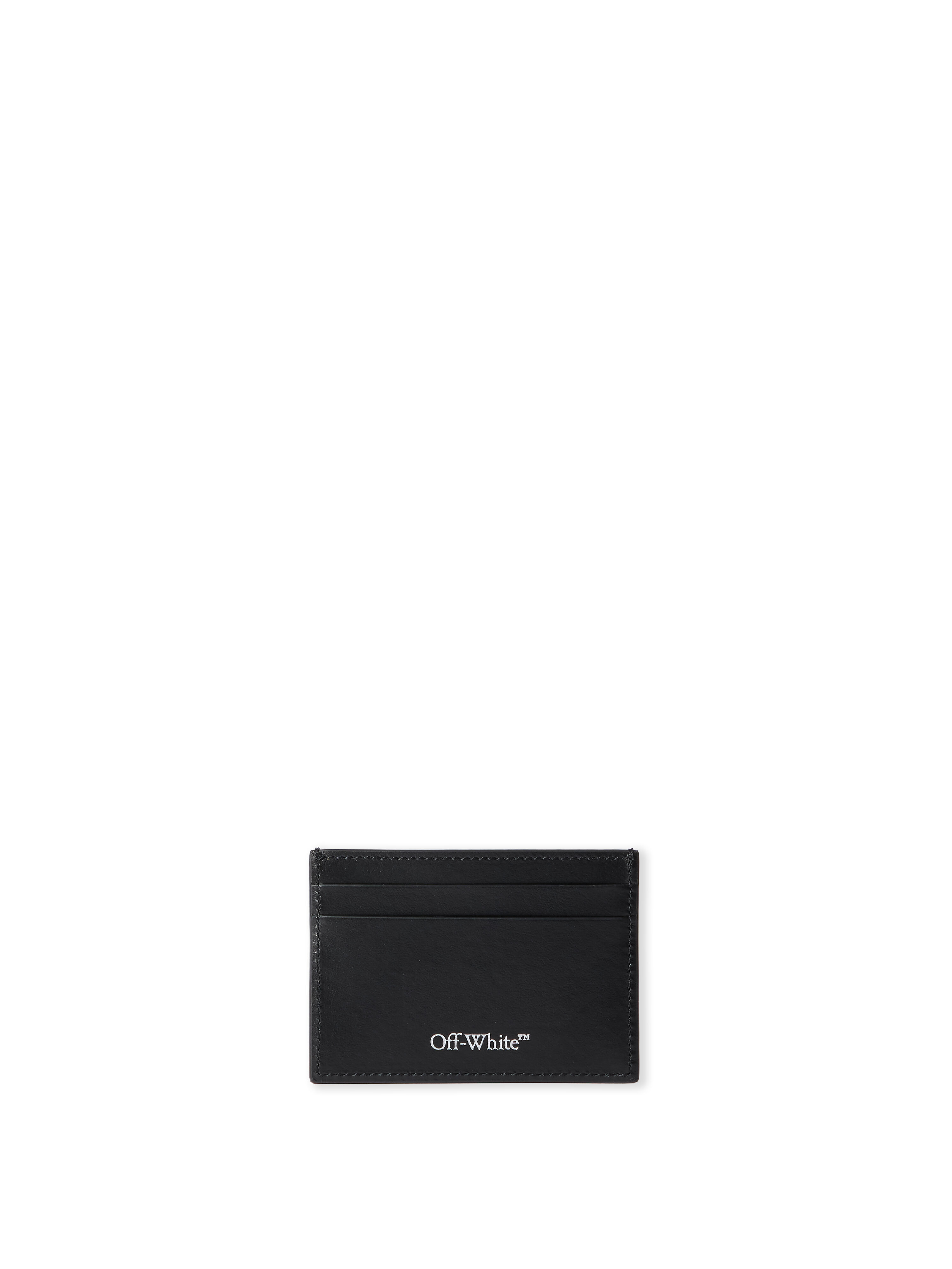 OFF WHITE Bookish Card Case BLACK - WHITE OMND089C99LEA001