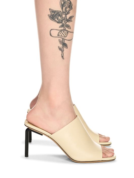 OFF WHITE White Allen Mules NEUTRALS OWIJ04DS25LEA001