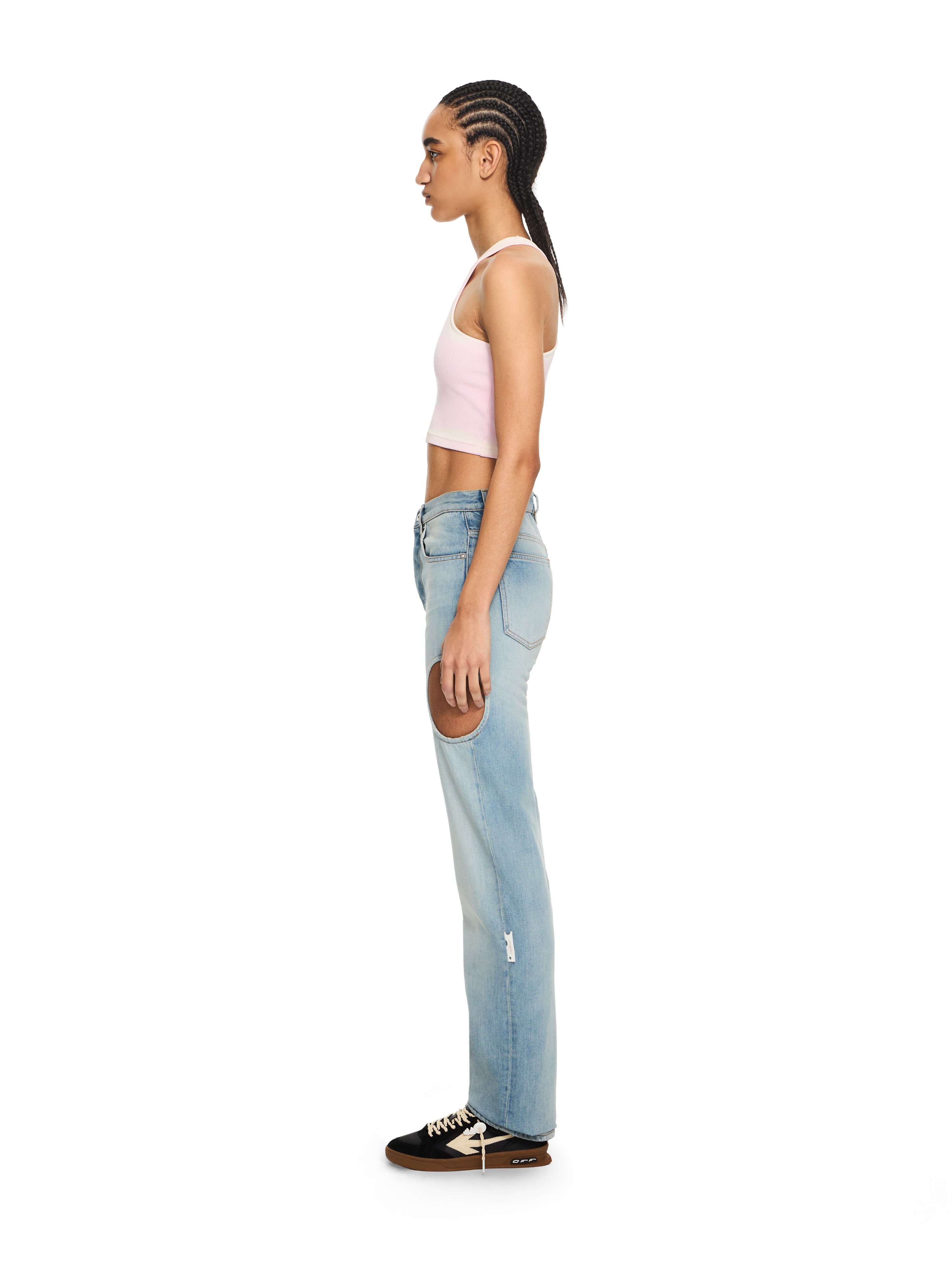 OFF WHITE New Meteor Denim Pants Bleach-No Color 2YA06ES26DEN001