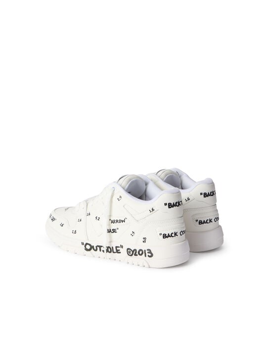 Out Of Office Sneakers OFF WHITE Out Of Office Sneakers WHITE - BLACK OMIA189F25LEA007