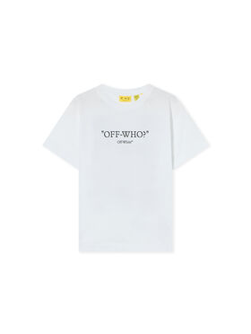 OFF WHITE Multilogo Short Sleeve T-Shirt WHITE 44BAA002F26J007