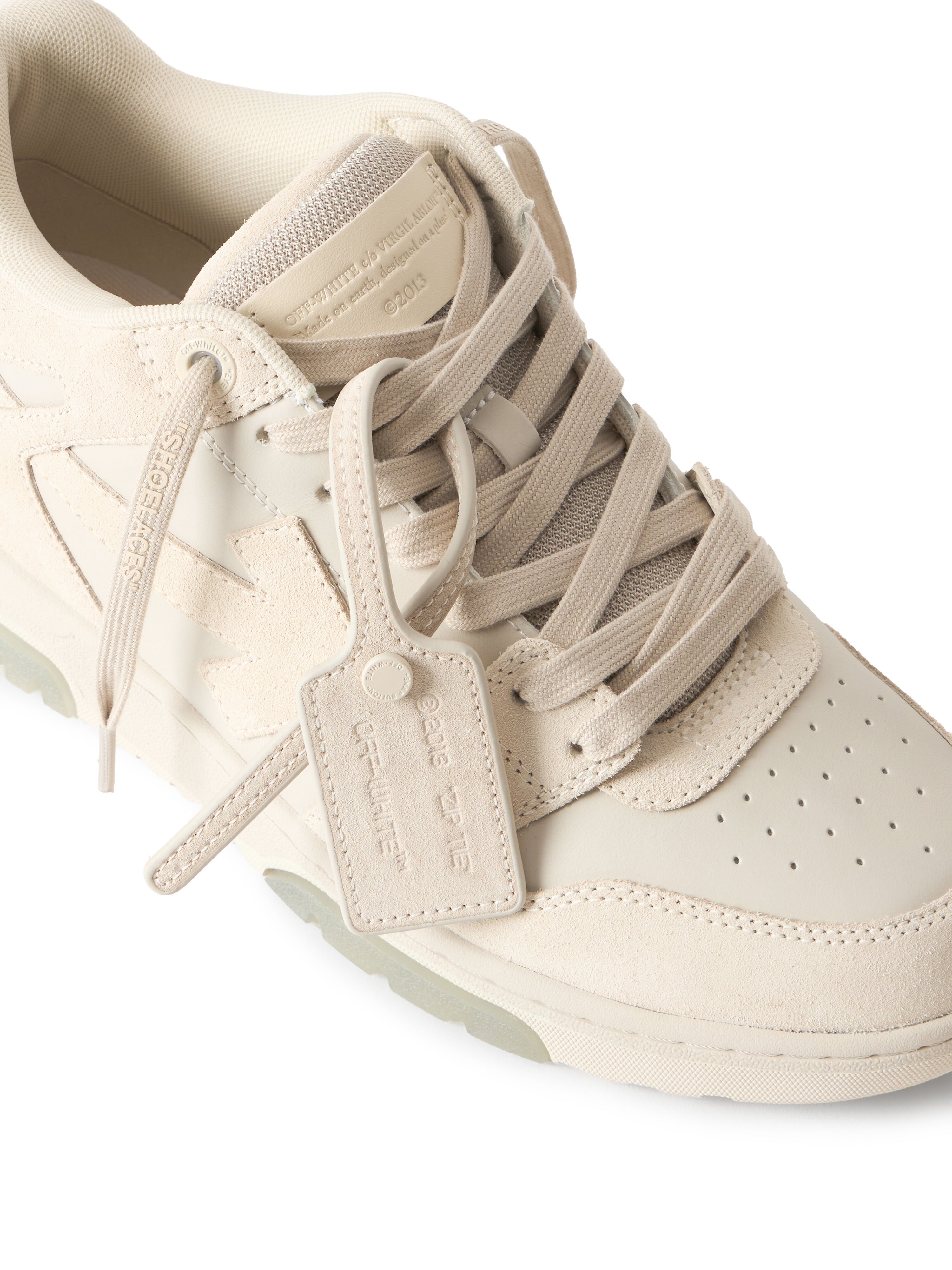 OFF WHITE Sneakers Out Of Office ECRU - IVORY GREY OMIA189S26LEA004