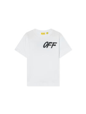 OFF WHITE Shared Logo Short Sleeve T-Shirt WHITE 44BAA002F26J002