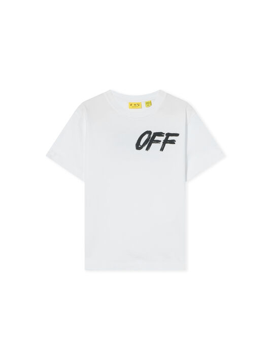 Shared Logo Short Sleeve T-Shirt OFF WHITE Shared Logo Short Sleeve T-Shirt WHITE 44BAA002F26J002