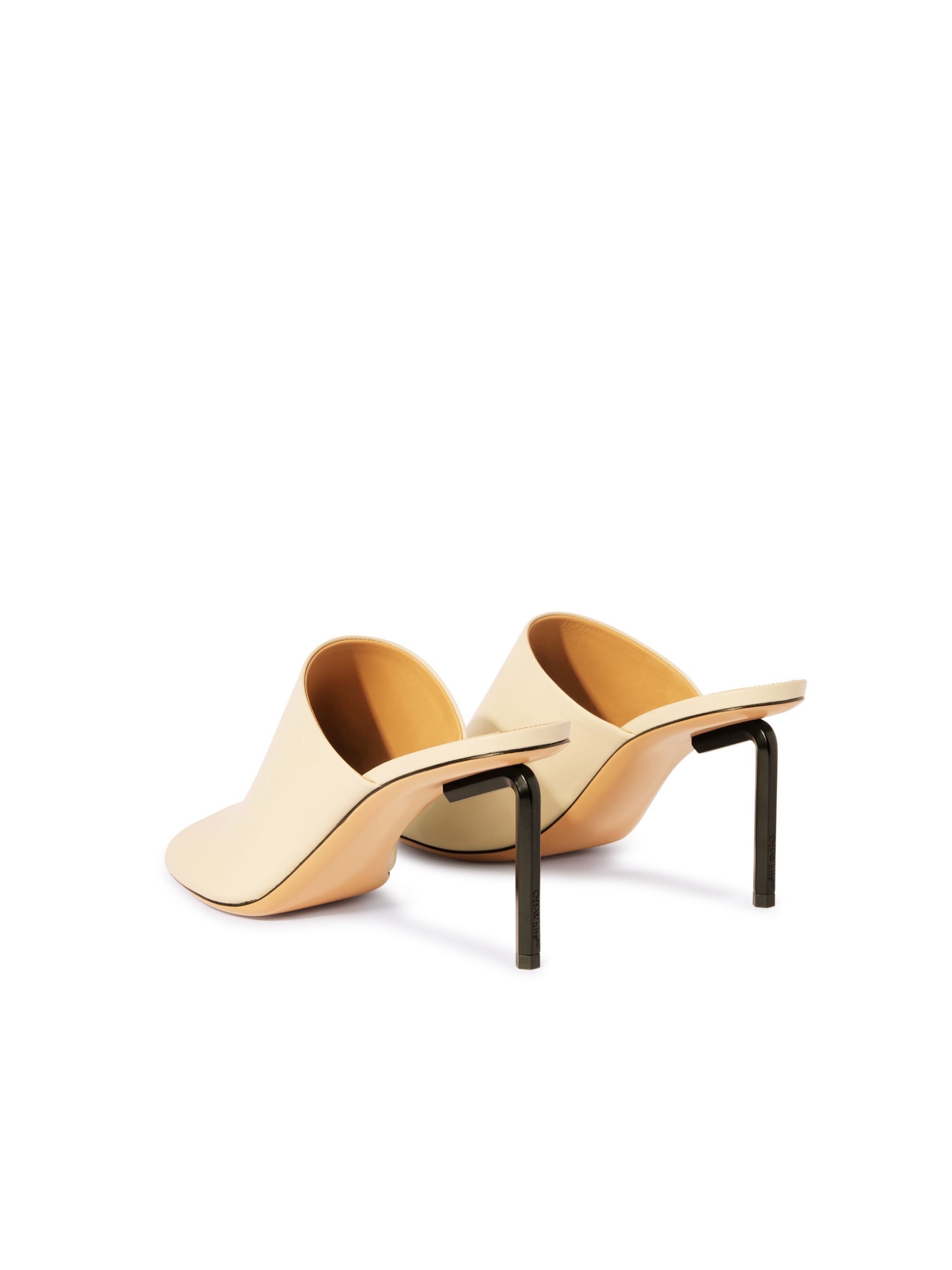 OFF WHITE White Allen Mules NEUTRALS OWIJ04DS25LEA001