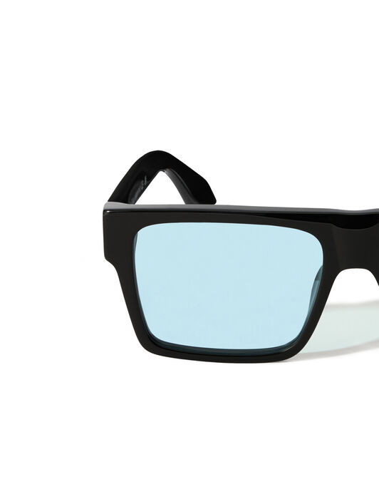 OFF WHITE Casper Light Blue Lens Sunglasses SHINY GLACIER OW1034104056