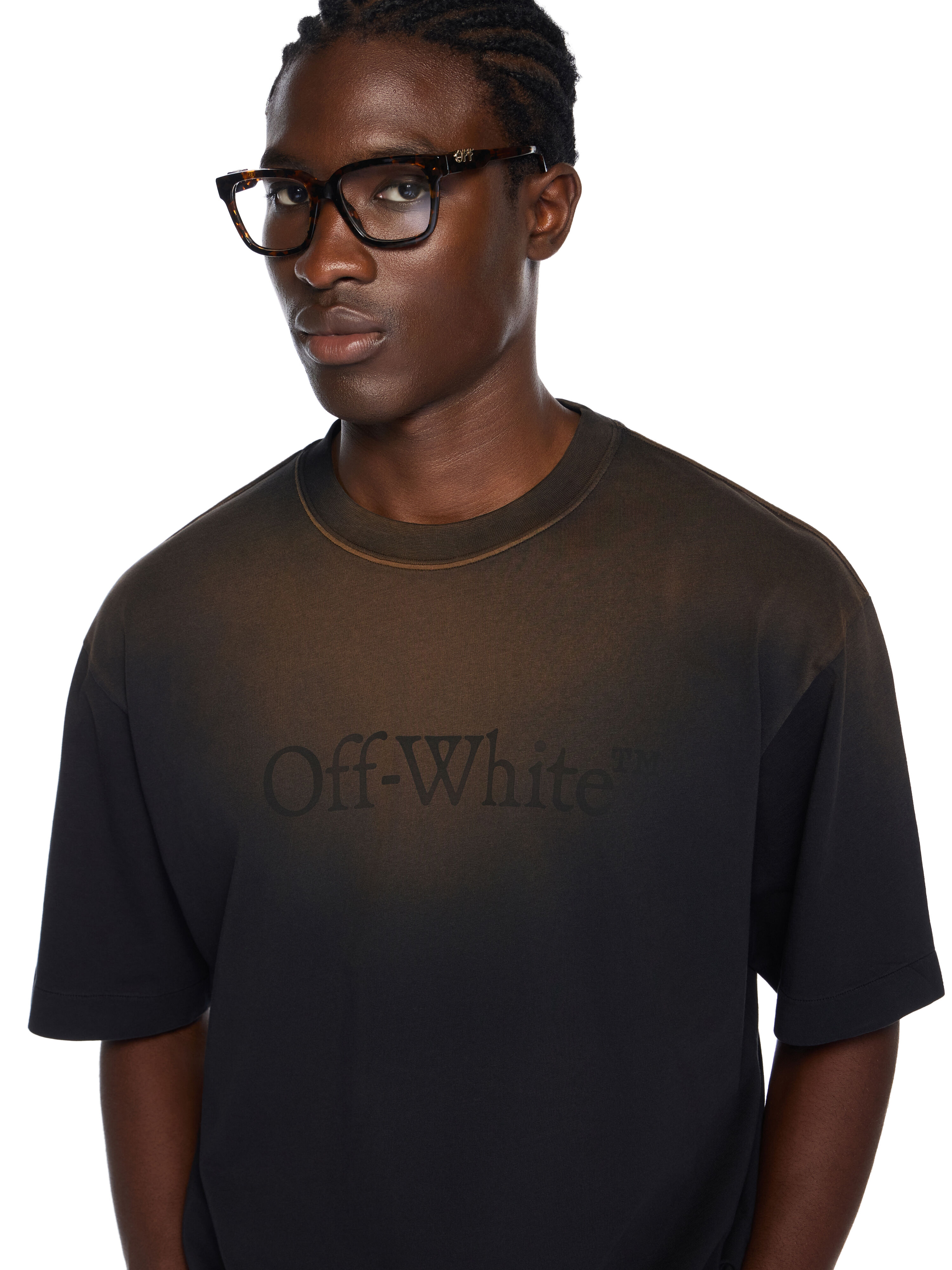 Laundry Skate Logo Tee OFF WHITE Laundry Skate Logo Tee DIRTY BLACK - DIRTY BLACK OMAA120F25JER00X