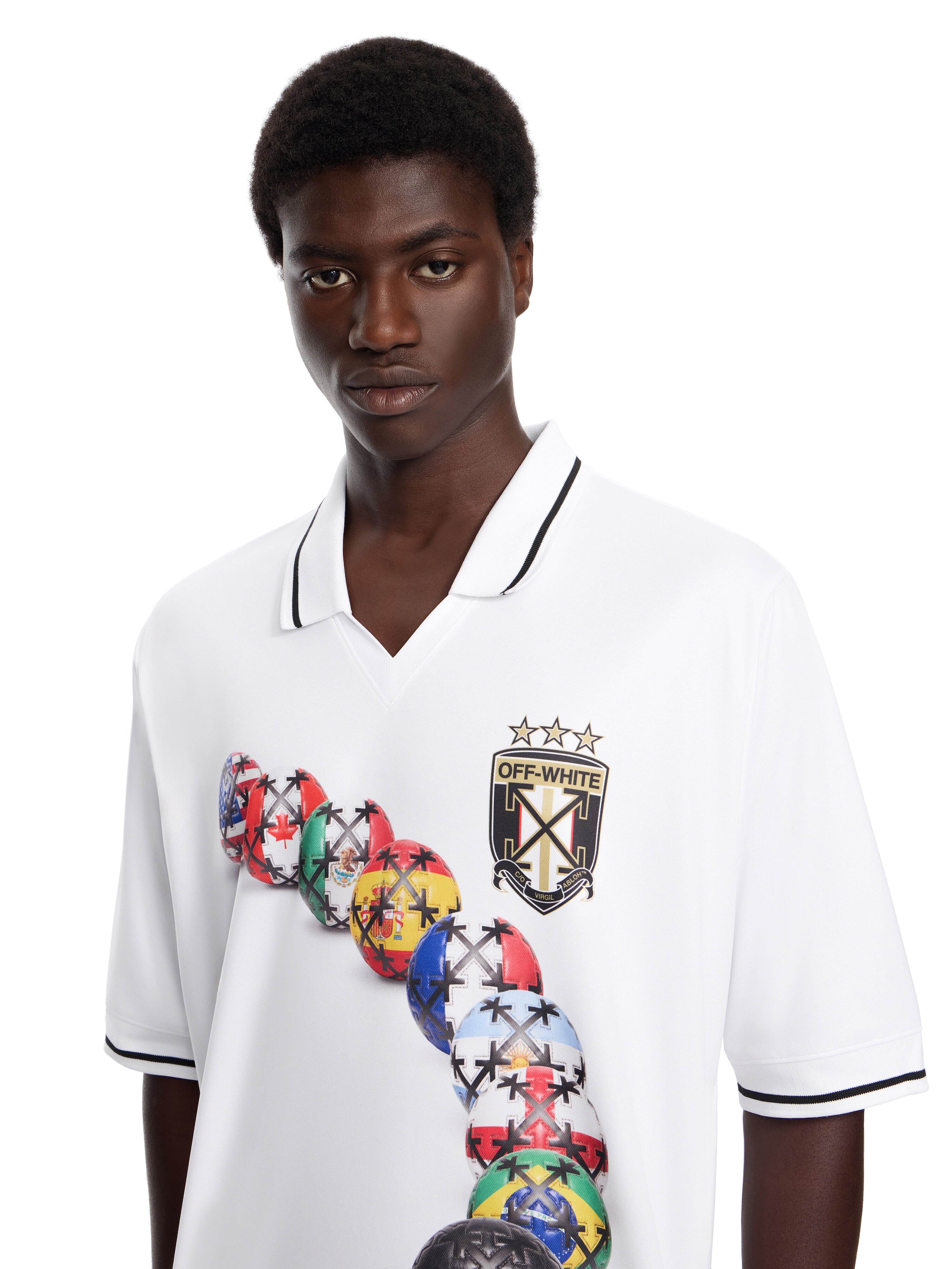 Soccer '26 Tech T-shirt OFF WHITE Soccer '26 Tech T-shirt WHITE 44MAA16RG26F001