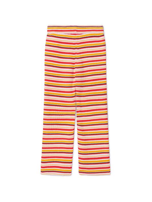 OFF WHITE Stamp Ribbed Knit Pants ORANGE OGHG002S25KNI001