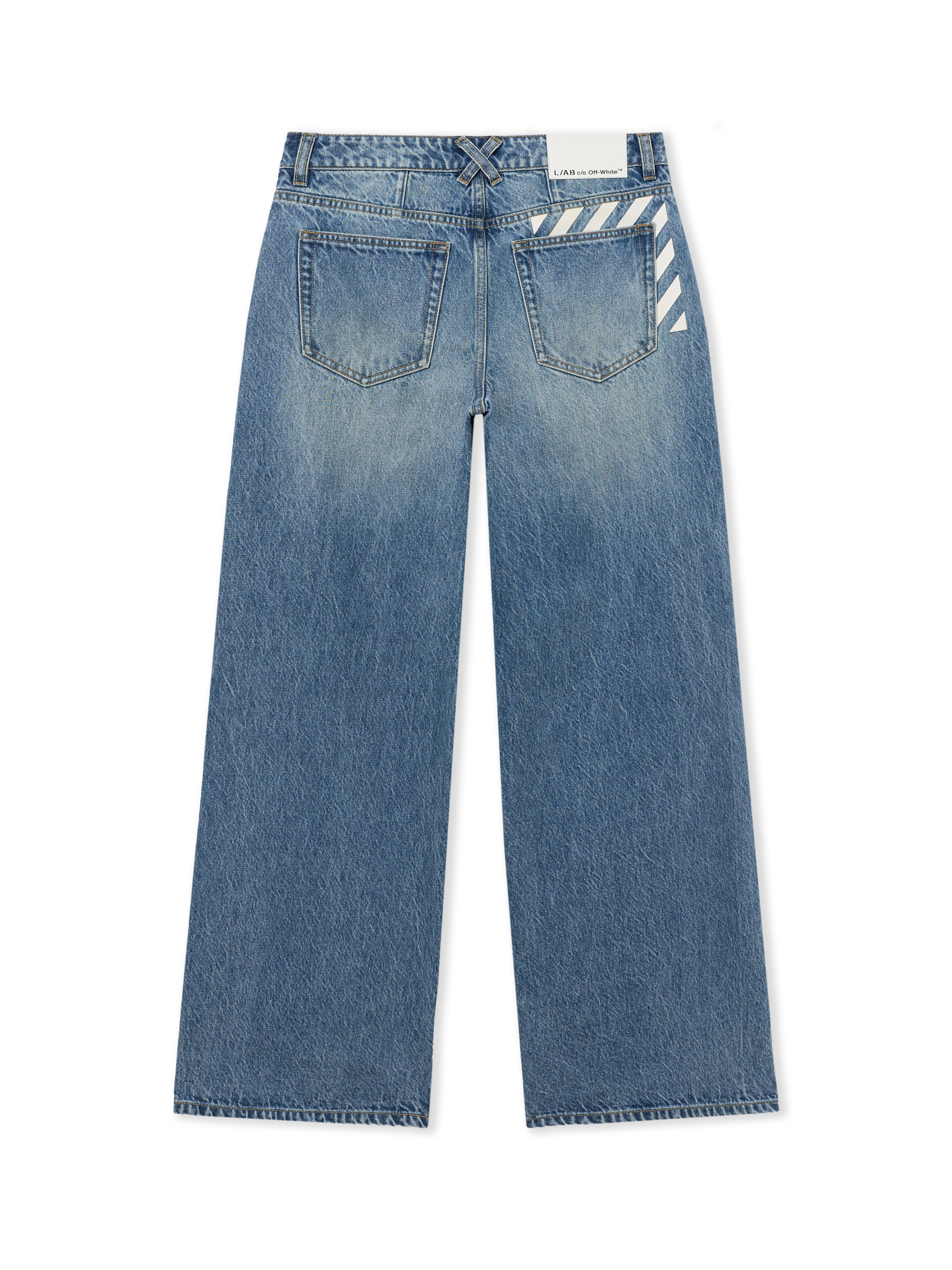 LAB L/AB Low Rise Extreme Baggy Jeans New York LABF263FM00021M