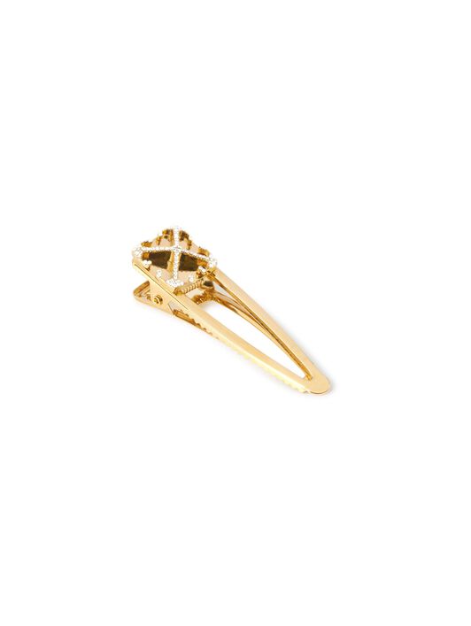 PFEIL-HAARKLAMMER MIT STRASS OFF WHITE PFEIL-HAARKLAMMER MIT STRASS GOLD OWOE003F24MET001