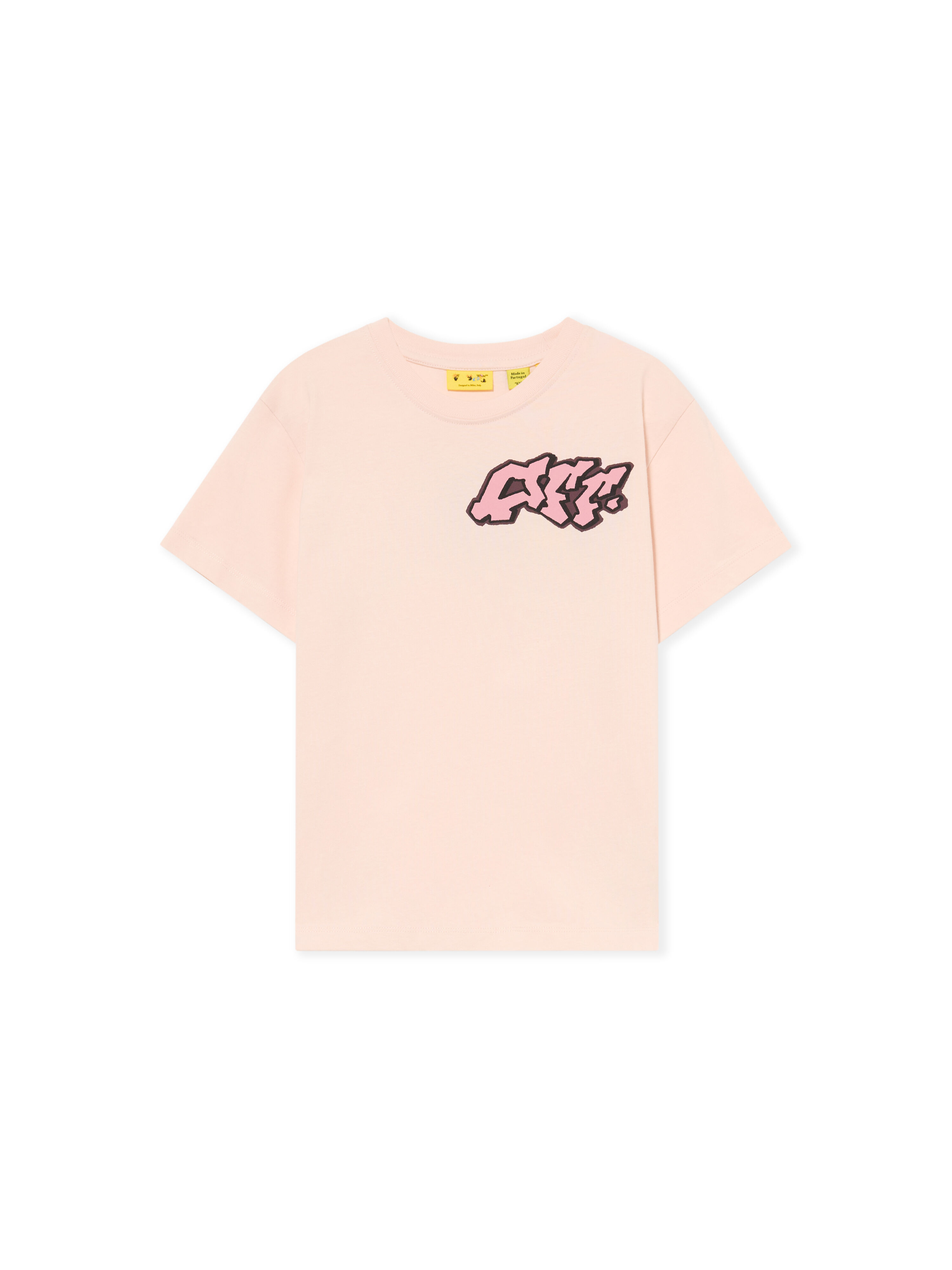 Graffiti Short Sleeve T-Shirt OFF WHITE Graffiti Short Sleeve T-Shirt CRYSTAL PINK 44GAA001F26J004