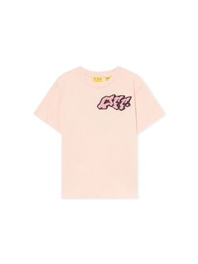 Graffiti Short Sleeve T-Shirt OFF WHITE Graffiti Short Sleeve T-Shirt CRYSTAL PINK 44GAA001F26J004