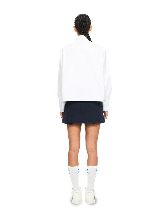 OFF WHITE Popeline Long-Sleeved Shirt White-White 2GE02RS26FAB001