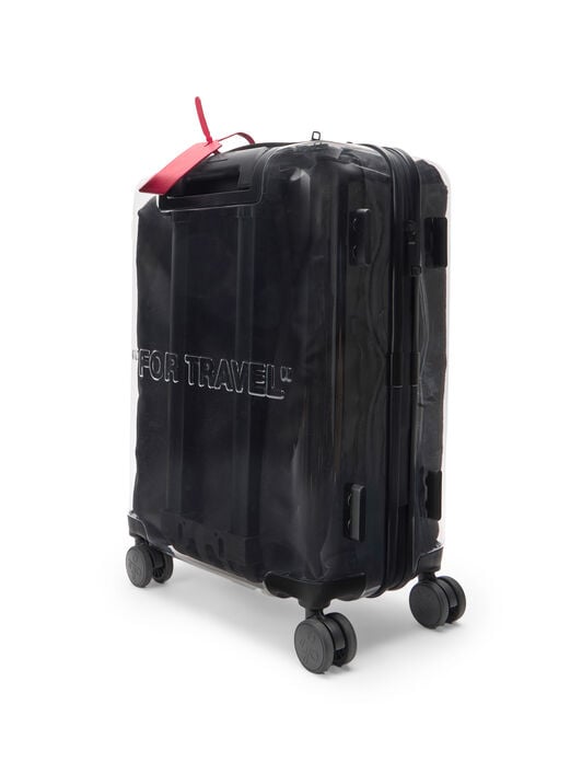 Quote Arrow Suitcase OFF WHITE Quote Arrow Suitcase TRANSPARENT OWZH001C99PLA001