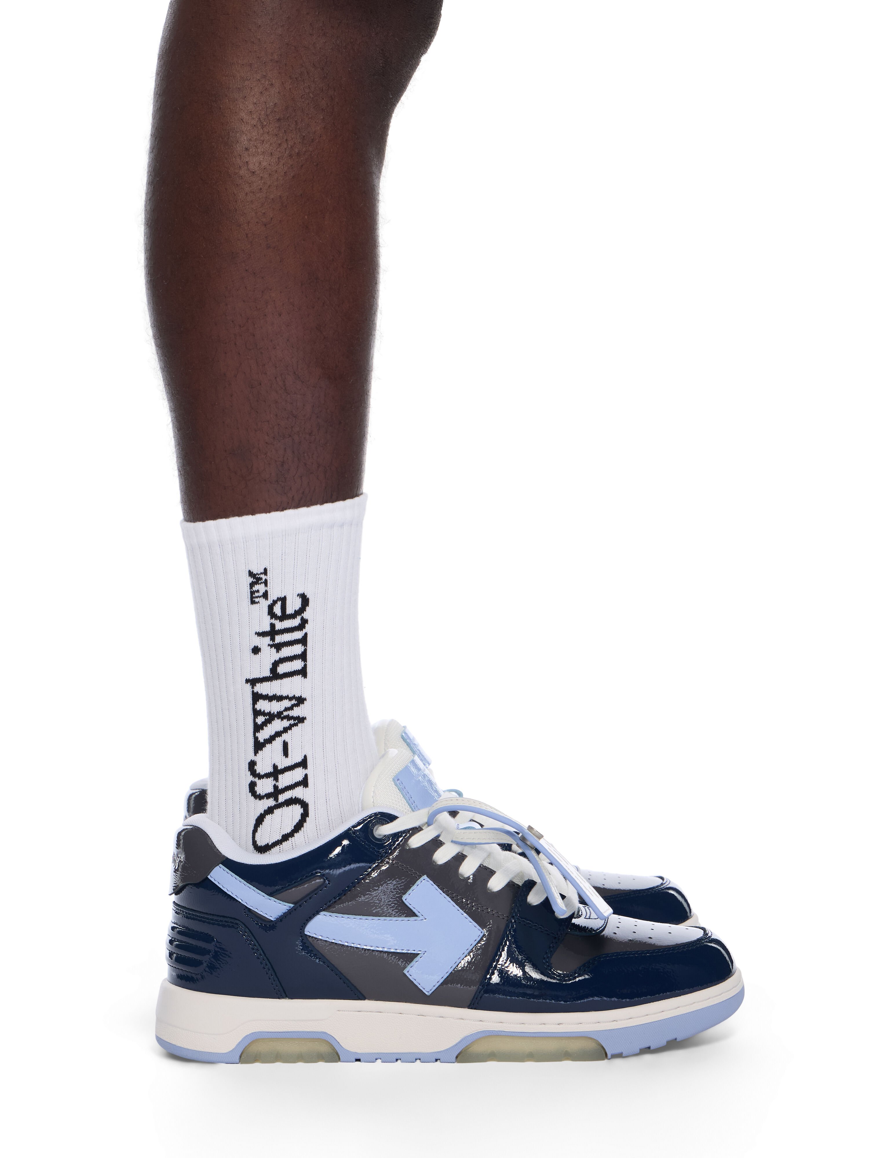Out Of Office Sneakers in GREY MELANGE - LIGHT BLUE for Men | Off