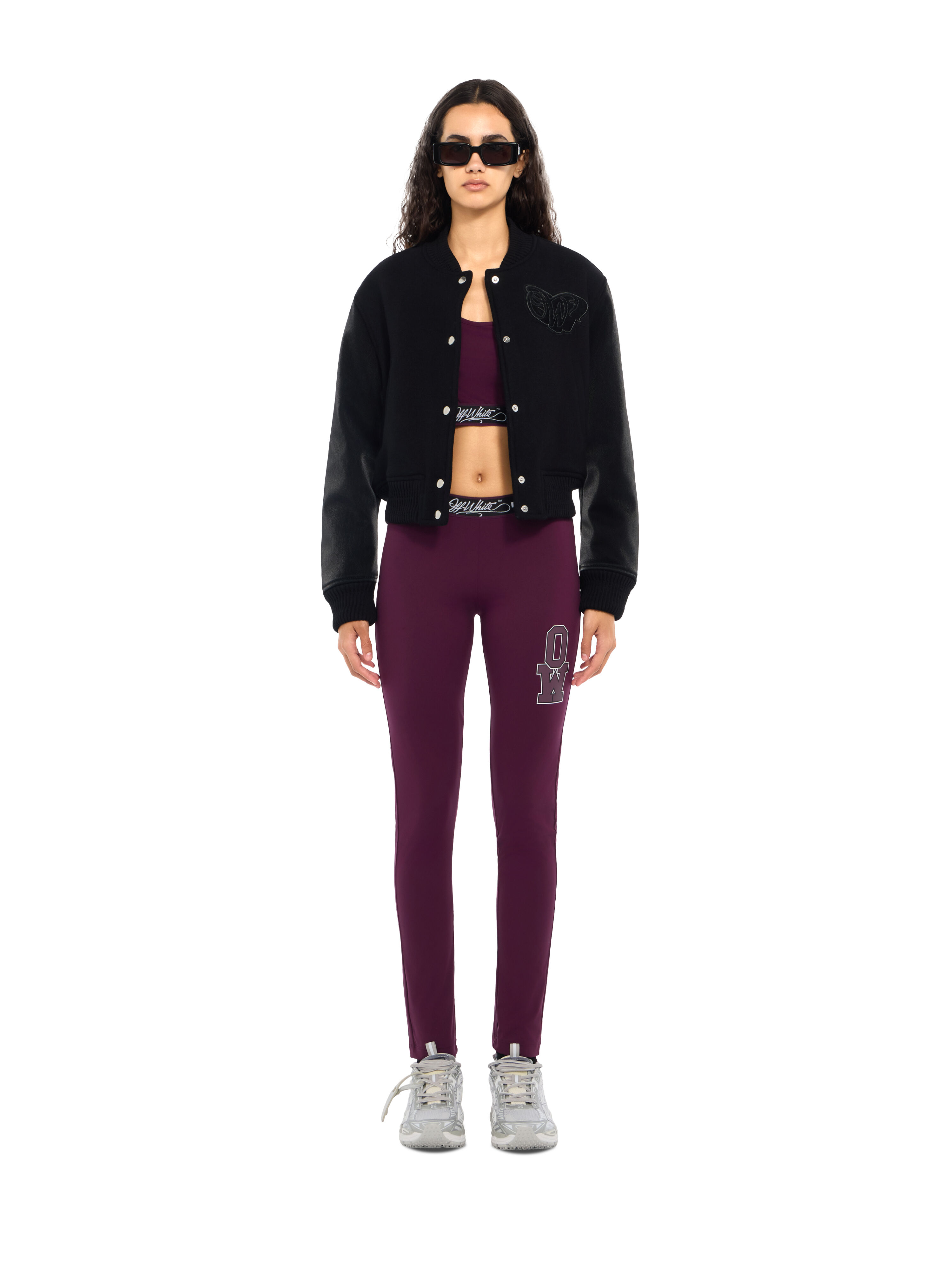 College Band Logo Leggings OFF WHITE College Band Logo Leggings Port Royal Dark Sapphire 2FH00390B