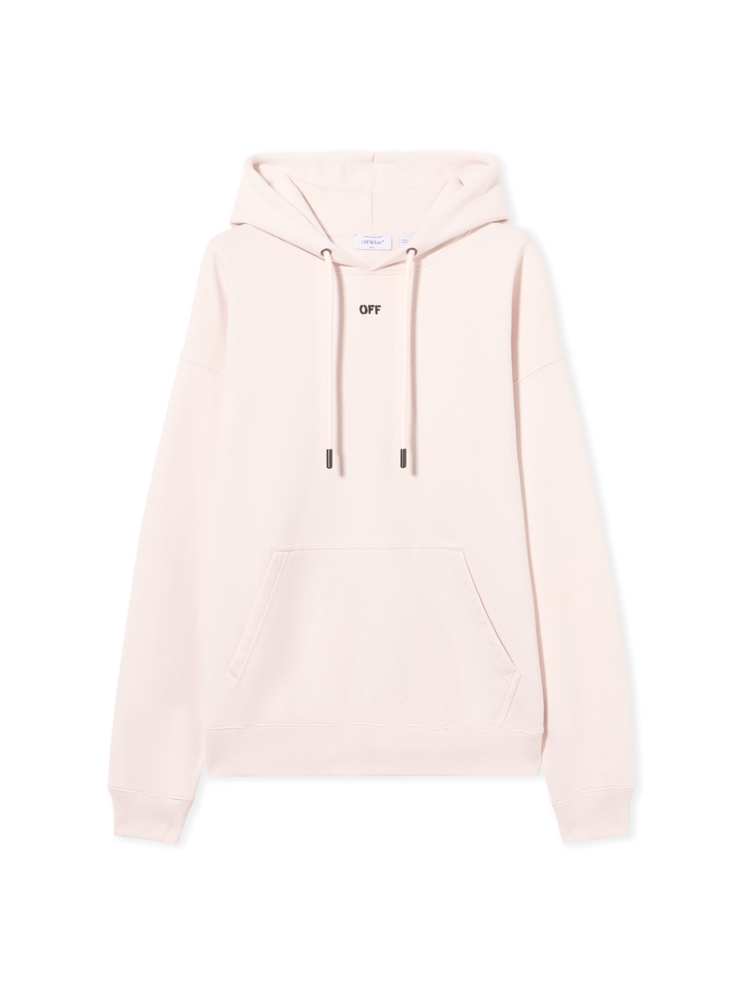 OFF WHITE Paint Arrow Skate Hoodie FADE OUT MAUVE MOR 44MBB085S26F00J