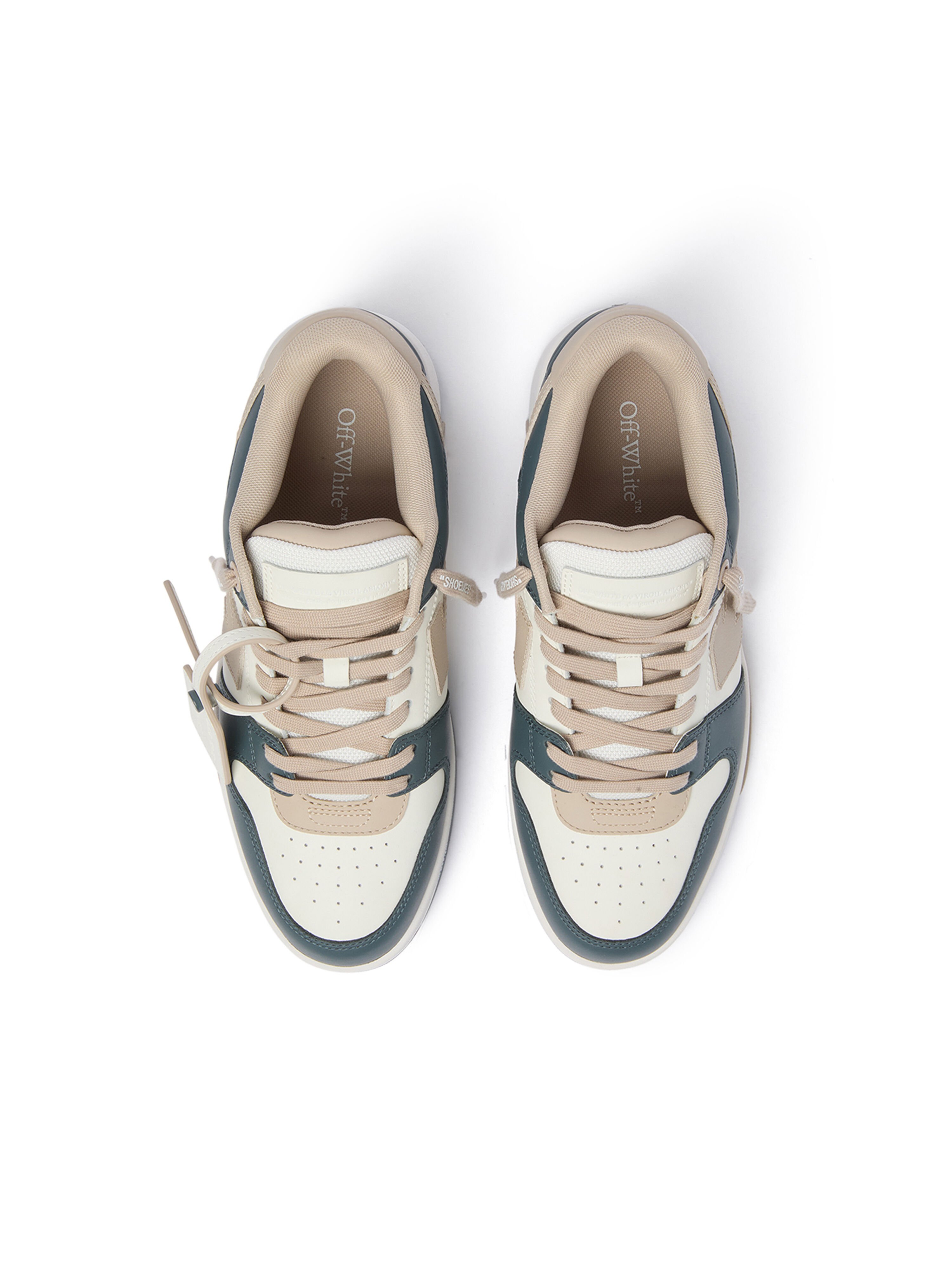 OFF WHITE Out Of Office Sneakers SLATE GREEN/BEIGE OF05726310