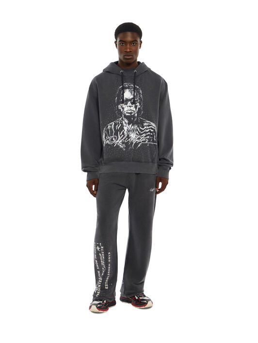 Miles Davis Stadium Regular Hoodie OFF WHITE Miles Davis Stadium Regular Hoodie BLACK 44MBB12NG26F001