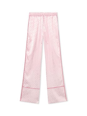 OFF WHITE Jacq Off Satin Pajama Pants Soft Pink-No Color 2CA18ZS26FAB001