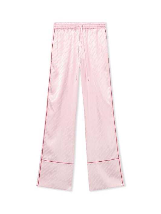 OFF WHITE Jacq Off Satin Pajama Pants Soft Pink-No Color 2CA18ZS26FAB001