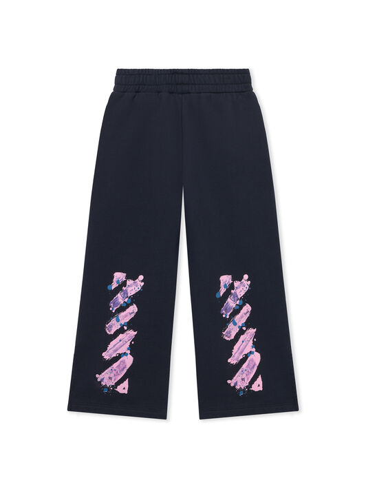 OFF WHITE Diag Splat  Wide Sweatpant SEABORNE 44GCH00AS26F001