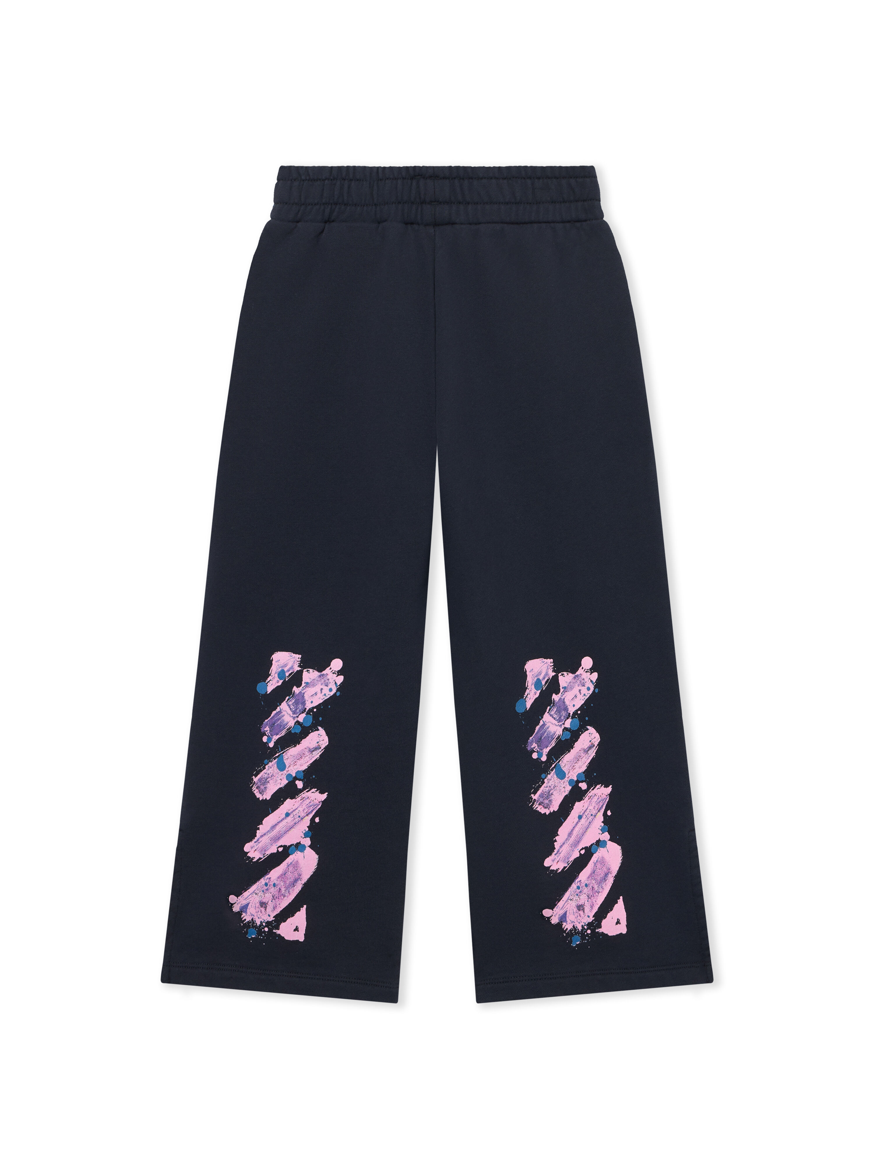 OFF WHITE Diag Splat  Wide Sweatpant SEABORNE 44GCH00AS26F001